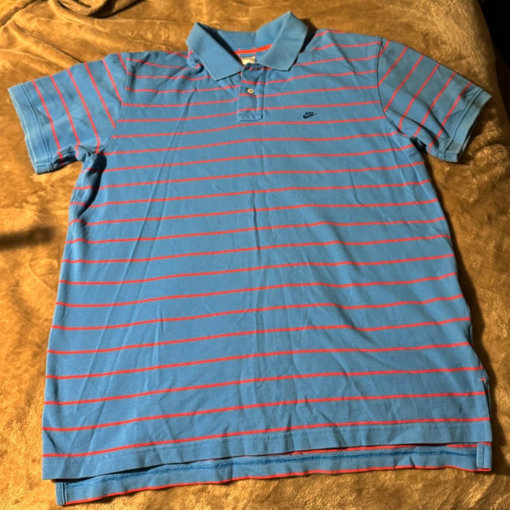 Nike Blue Polo